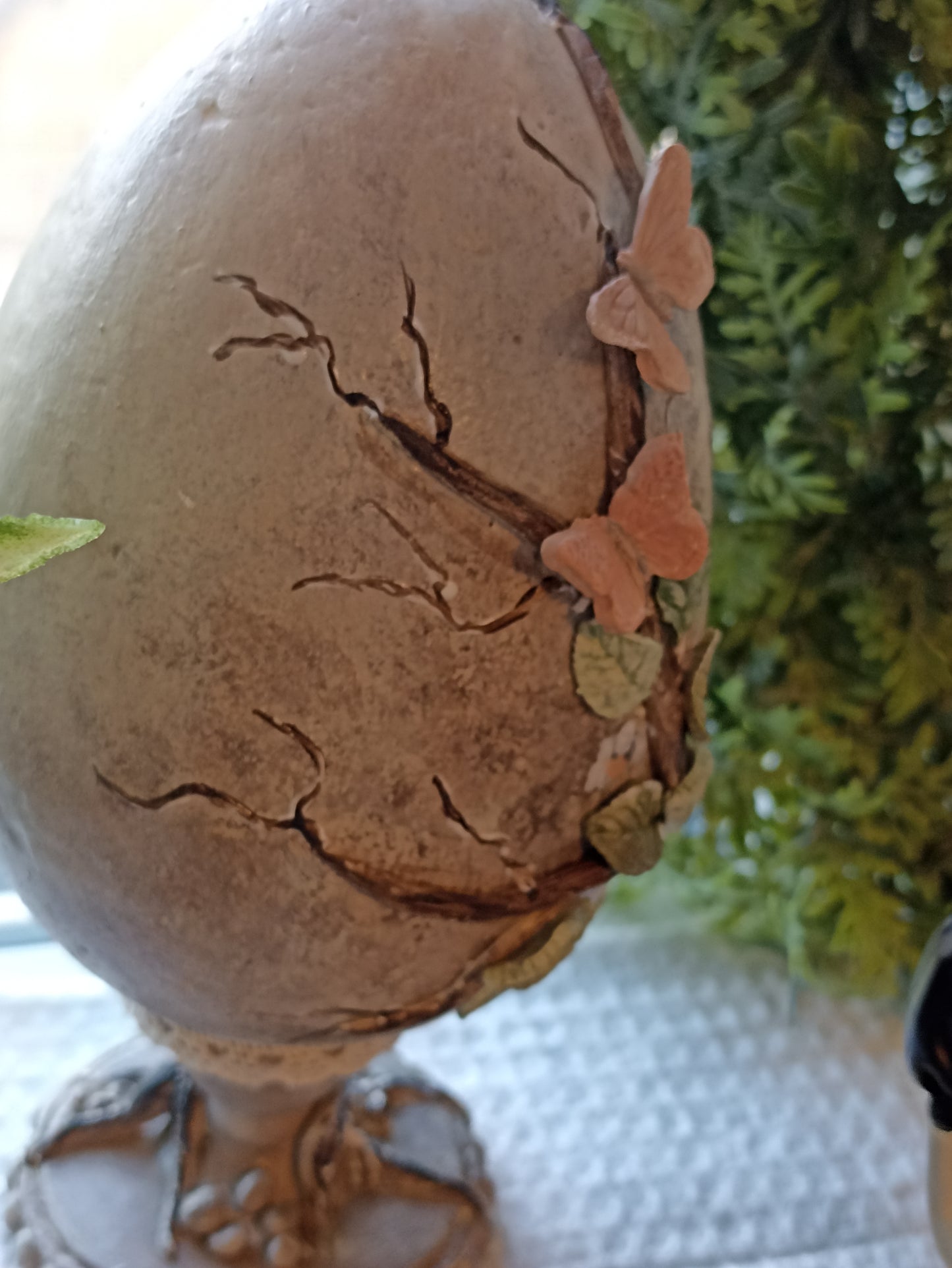 nyuszi tojás talpas 22 cm